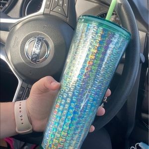 Starbucks 2020 holiday Christmas garden tumbler